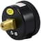 2.25" Black Rear Mount Pressure Gauge Pool Filter & Pump Accessory